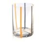 JG 6 COPOS VIDRO LISTRAS CLR 490ML