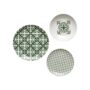 CONJUNTO DE 18 PEÇAS DE PORCELANA LE MAIOLICHE ESMERALDA